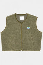 American Vintage Hoktown Gilet in Varan Melange