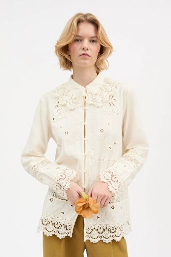 Skall Tallulah Shirt in Antique White
