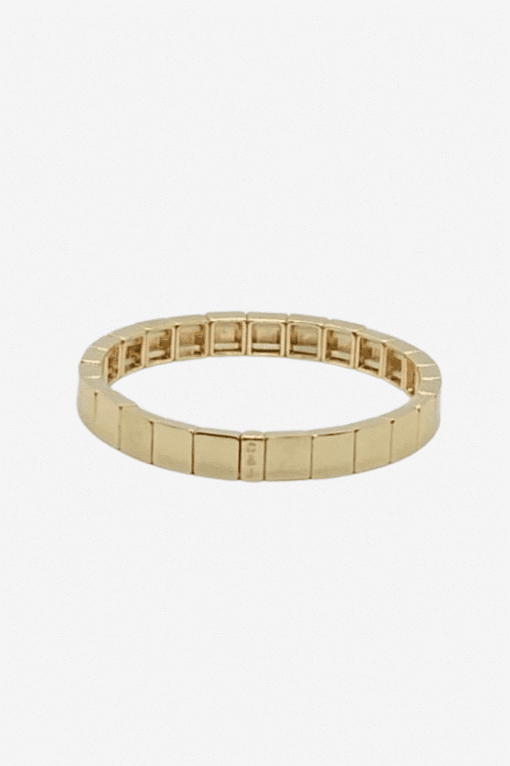 Rocky Cubes Gold Bracelet