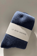 Cloud Socks in Bijou Blue