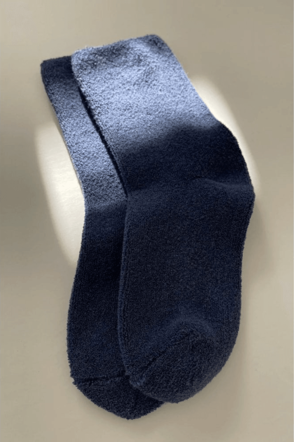 Cloud Socks in Bijou Blue