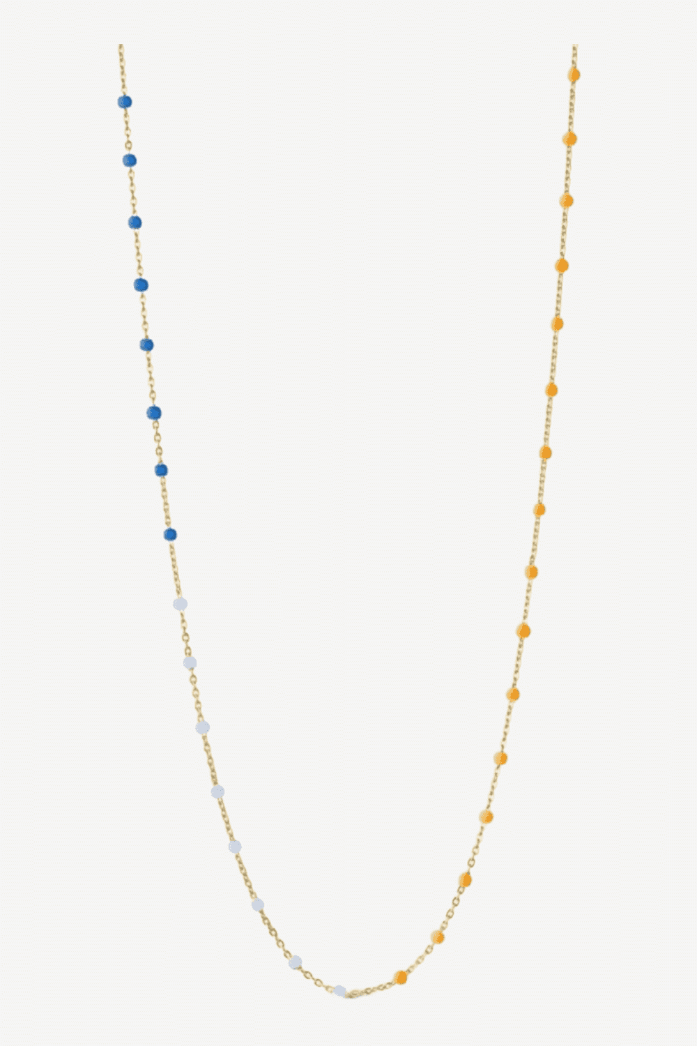 Lola Gold Plated Sterling Silver Necklace in Breezy