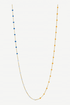 Lola Gold Plated Sterling Silver Necklace in Breezy