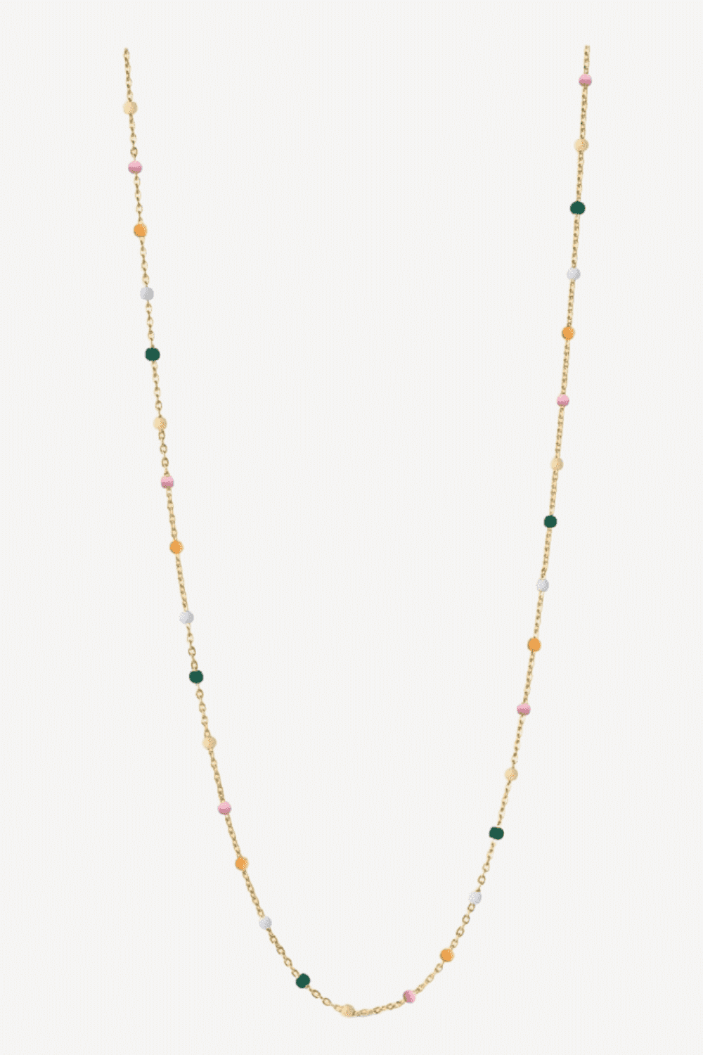 Lola Gold Plated Sterling Silver Necklace in Dreamy