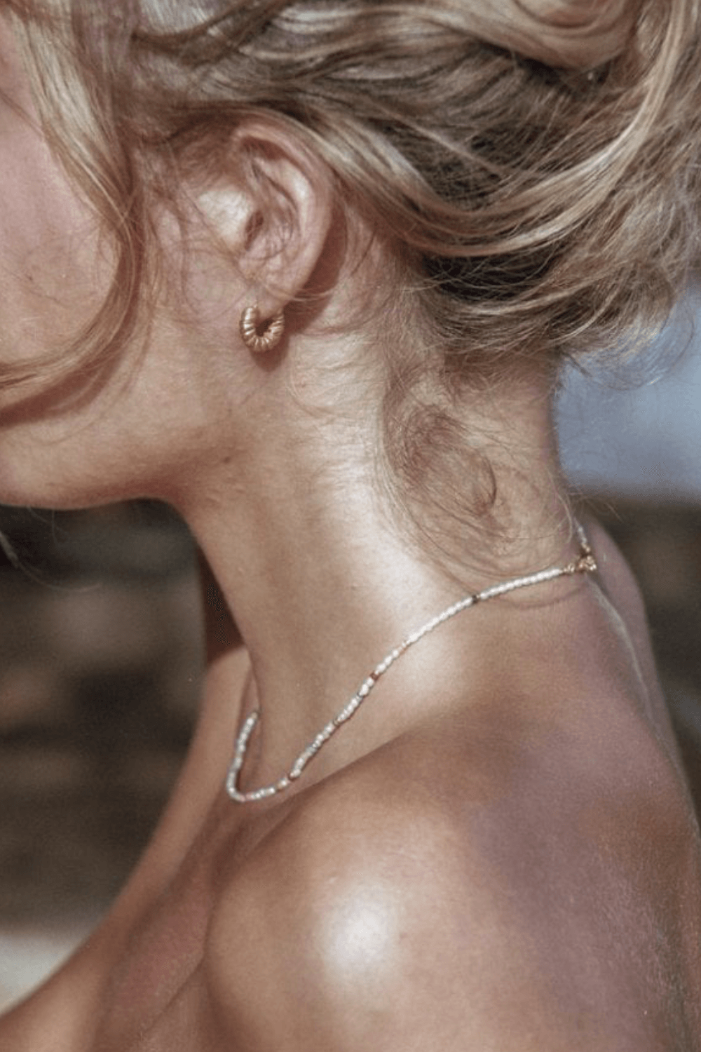 Cable Hoop Earrings