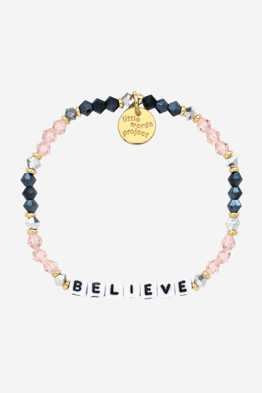 BELIEVE Bracelet in Belle White