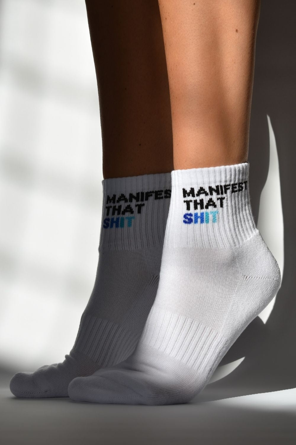 MANIFEST THAT SHIT Mini Socks in Ombre