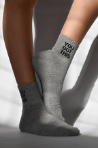 YOU GOT THIS Mini Socks in Slate