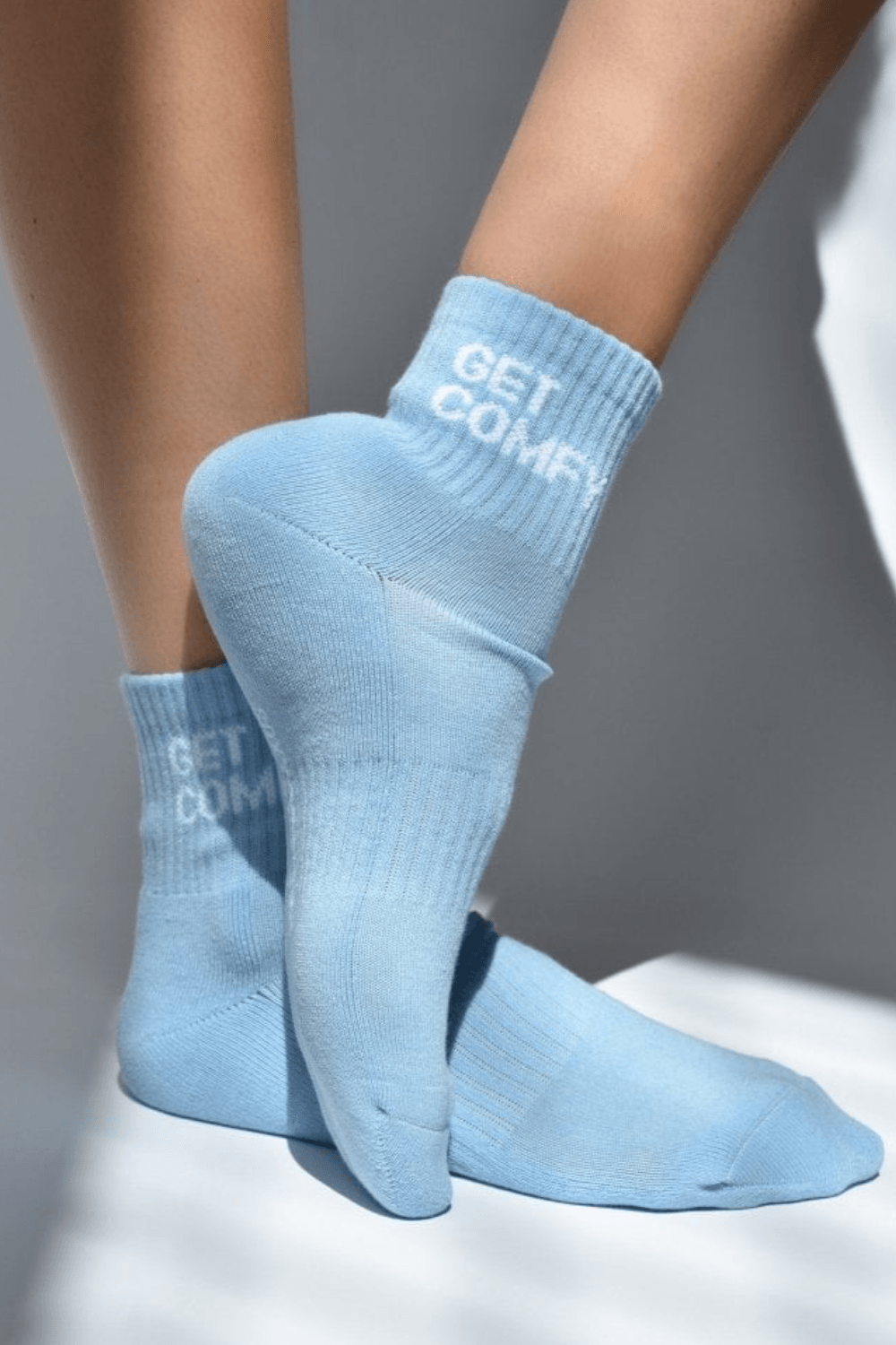 GET COMFY Mini Socks in Sky