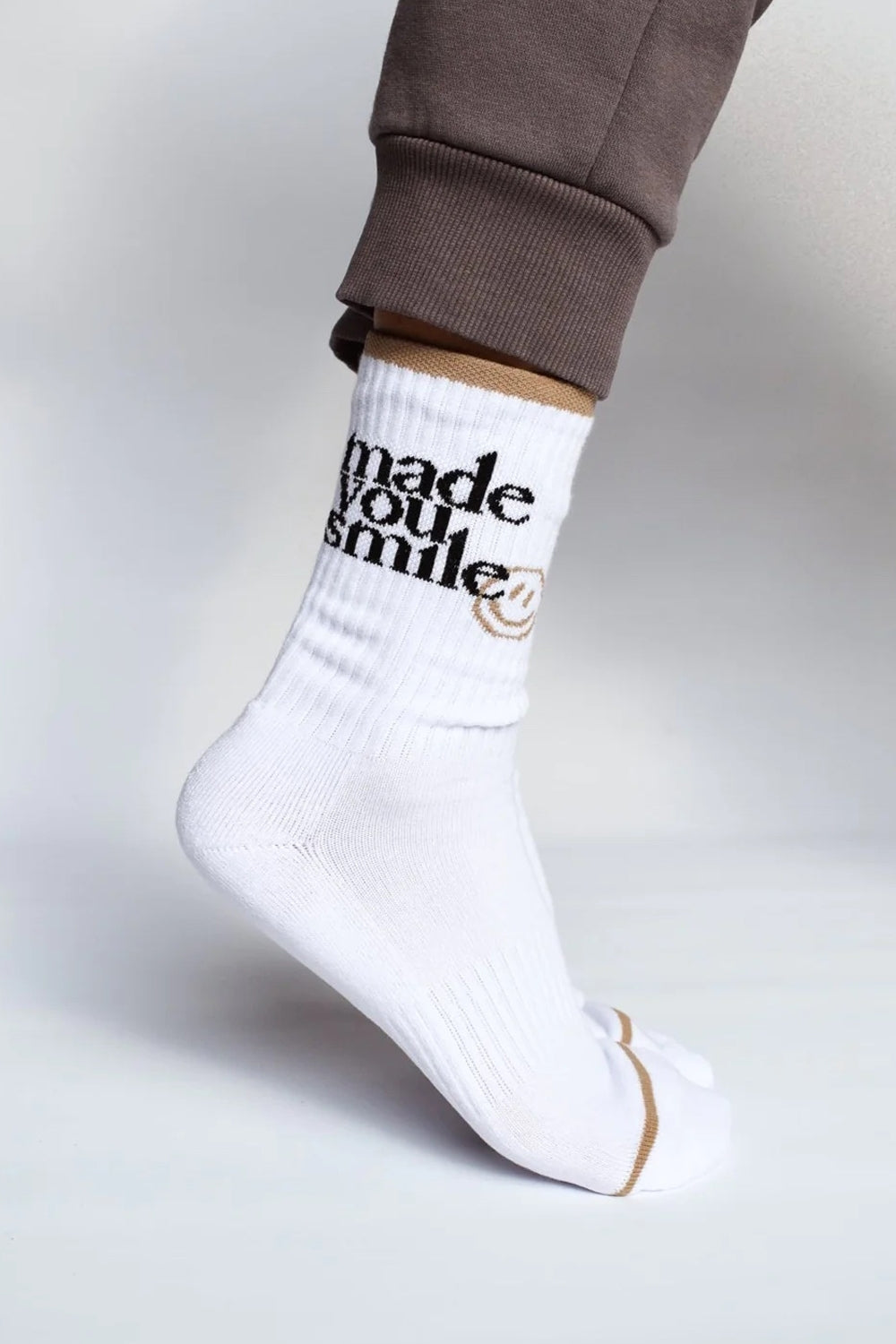 MADE YOU SMILE Socks with Smile