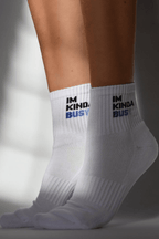 IM KINDA BUSY Mini Socks in Ombre