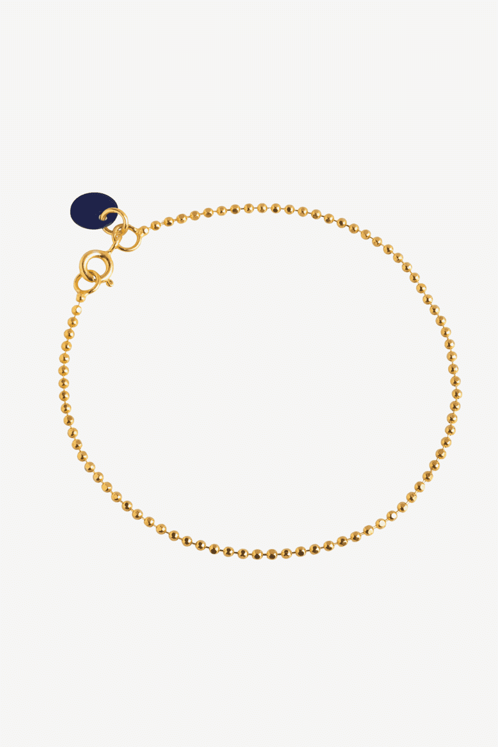 Ball Chain Bracelet in Midnight