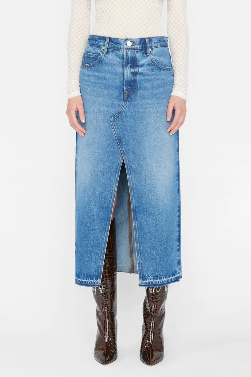 The Midaxi Skirt in Del Amo