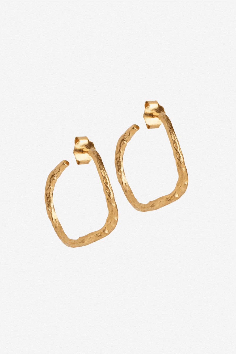 Sway Hoops in Gold