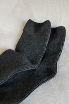 Cloud Socks in Charcoal