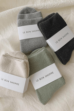 Cloud Socks in Charcoal