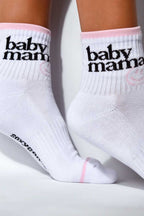 Baby Mama Mini Socks with Smile in Pink