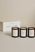 Fresh, Floral and Amber Votive Candle Pack