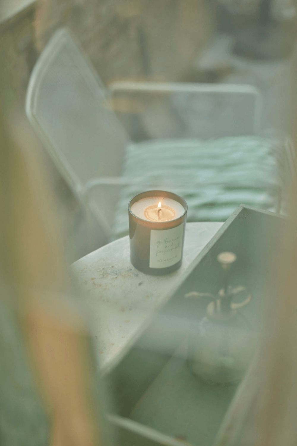 Galbanum & Peppermint Candle