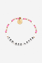 YOU ARE LOVED Bracelet - White/Cupid