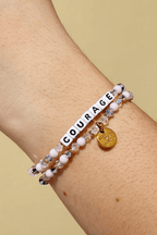 COURAGE Bracelet - White/Close to You