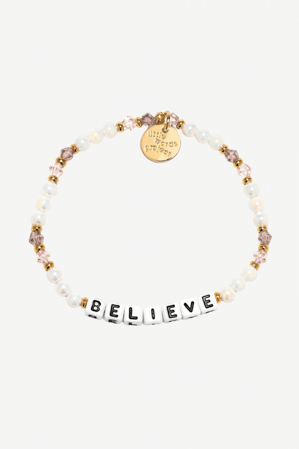 BELIEVE Bracelet - White/Bubble Bath