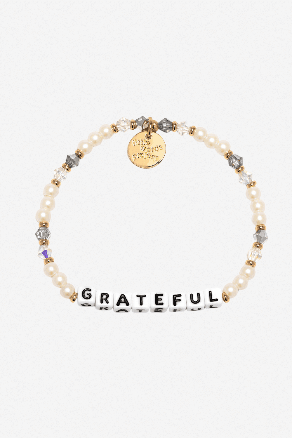 GRATEFUL Bracelet - White/Shiny Things