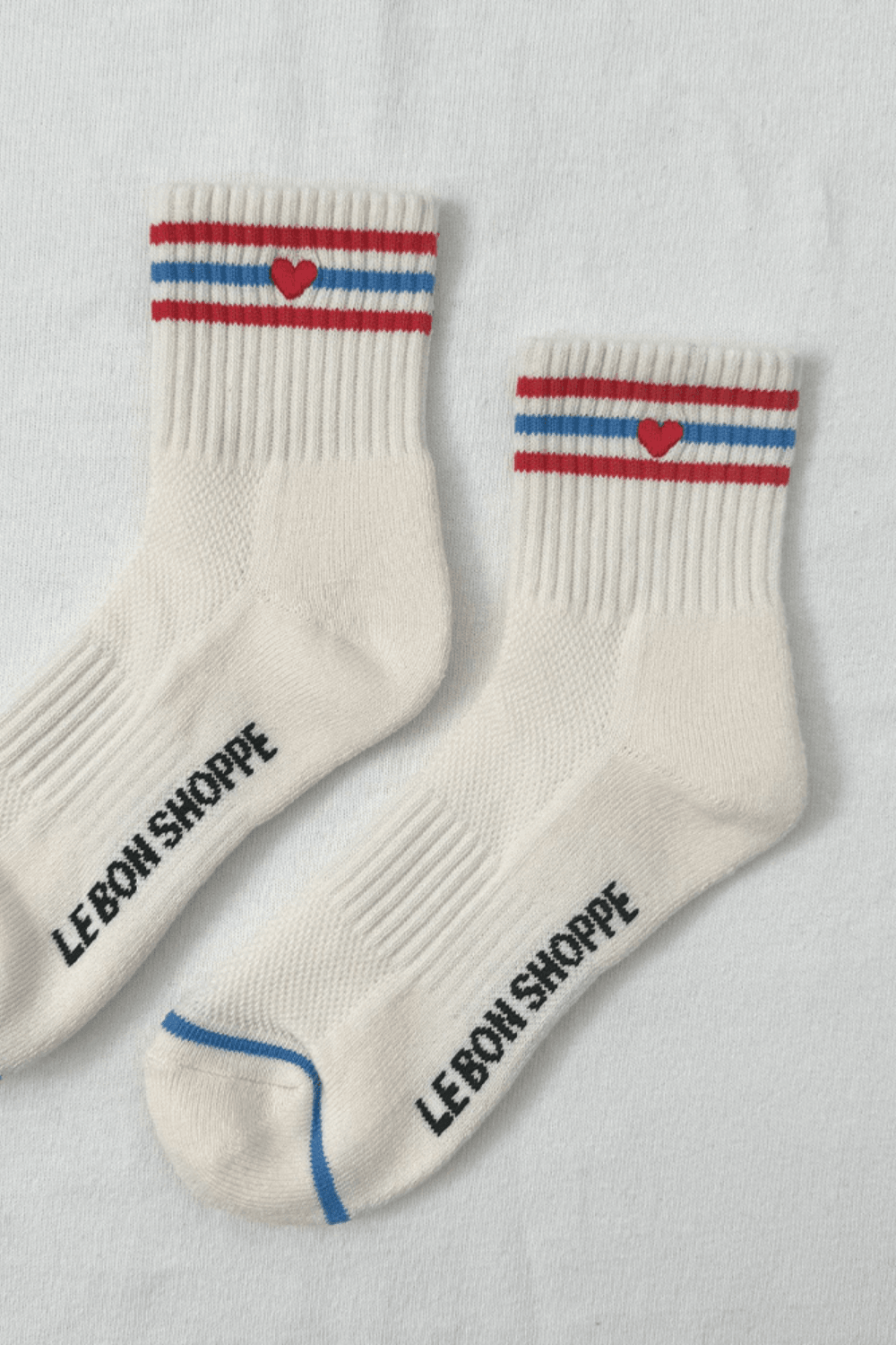 Embroidered Girlfriend Socks in LECHEHEART