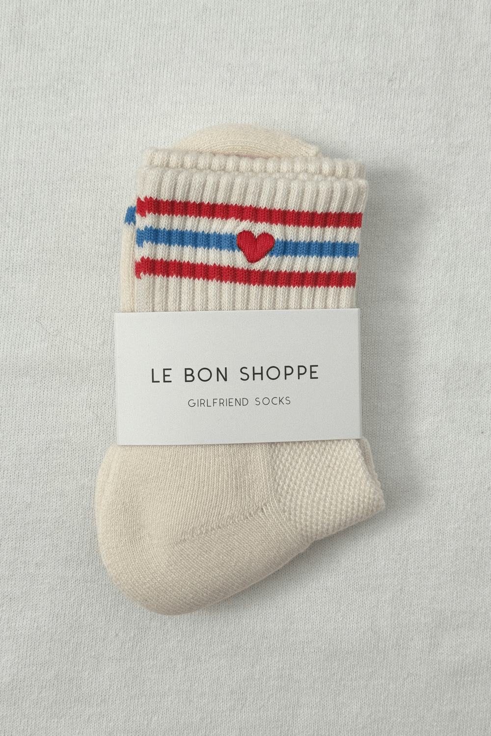 Embroidered Girlfriend Socks in LECHEHEART