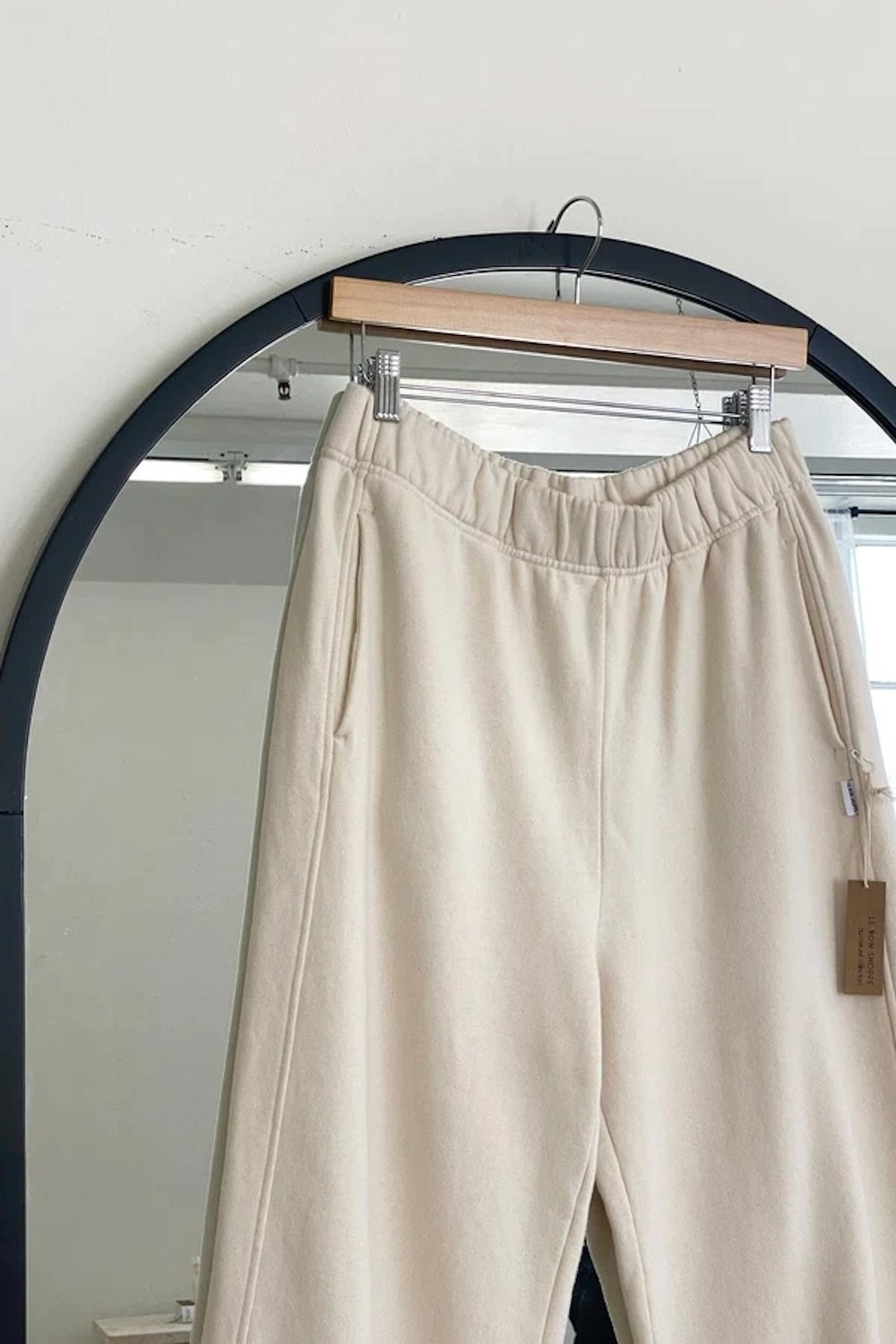 French Terry Balloon Pants in Naturel