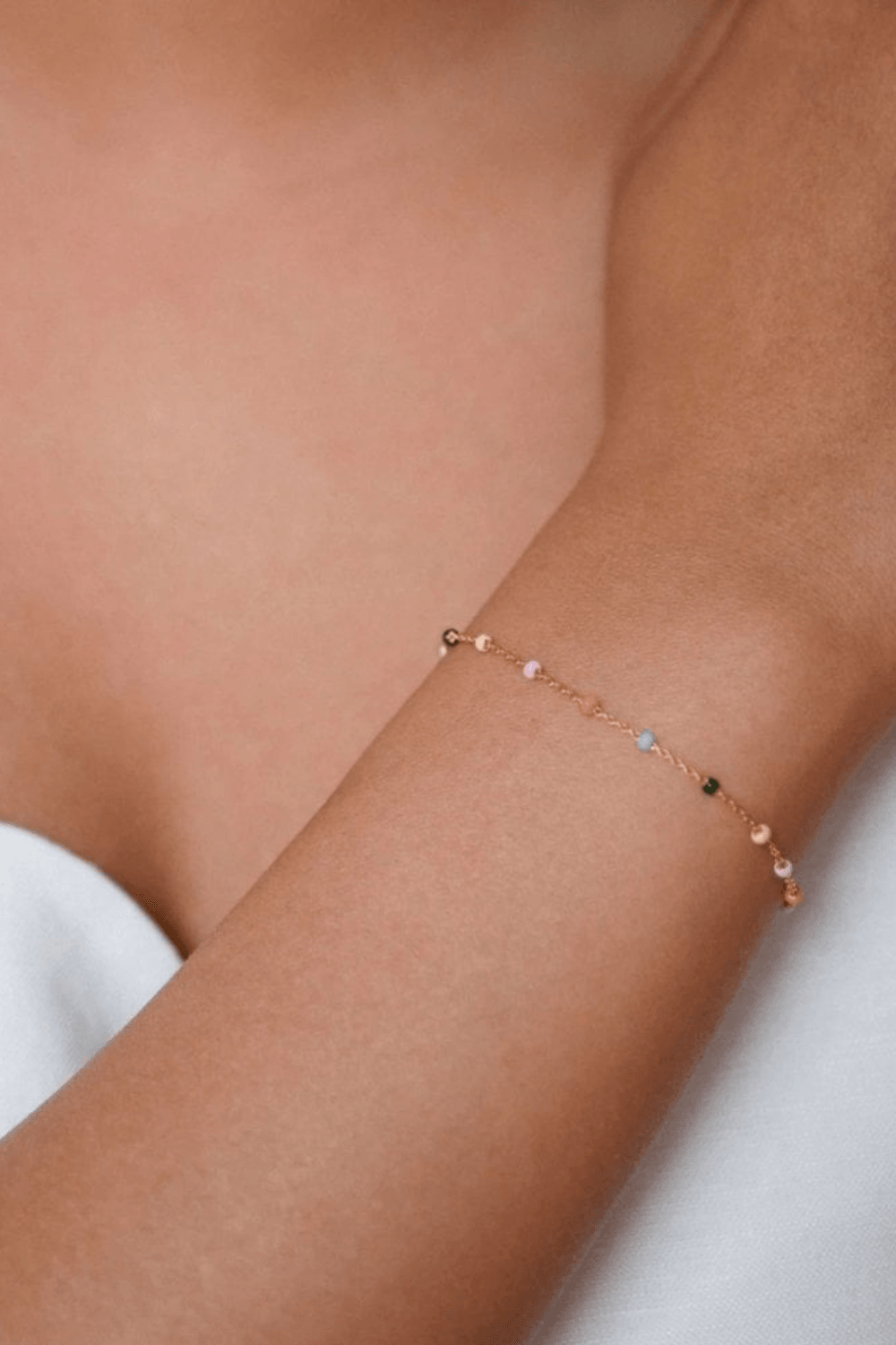 Lola Gold Plated Sterling Silver Bracelet in Dreamy