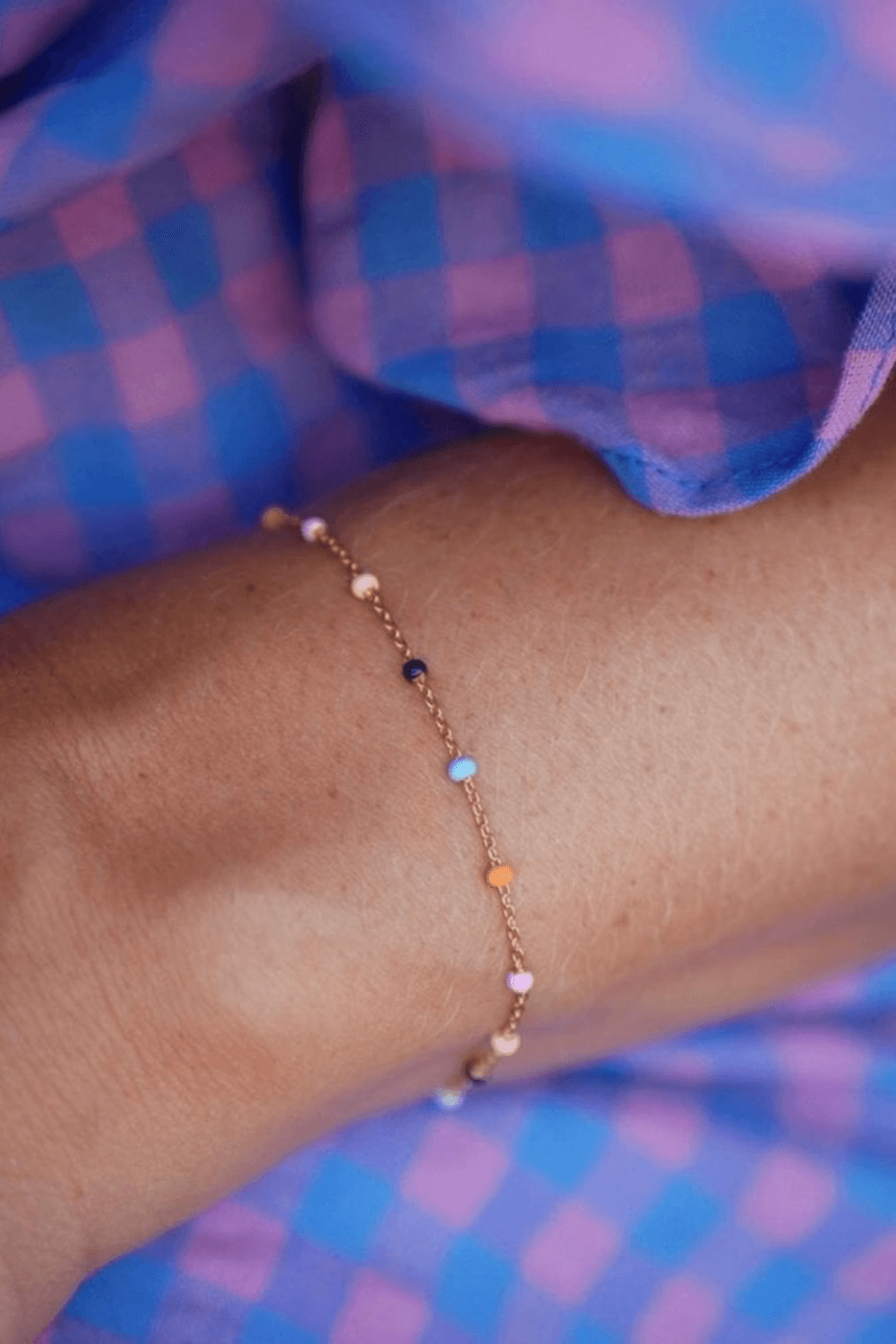 Lola Gold Plated Sterling Silver Bracelet in Dreamy