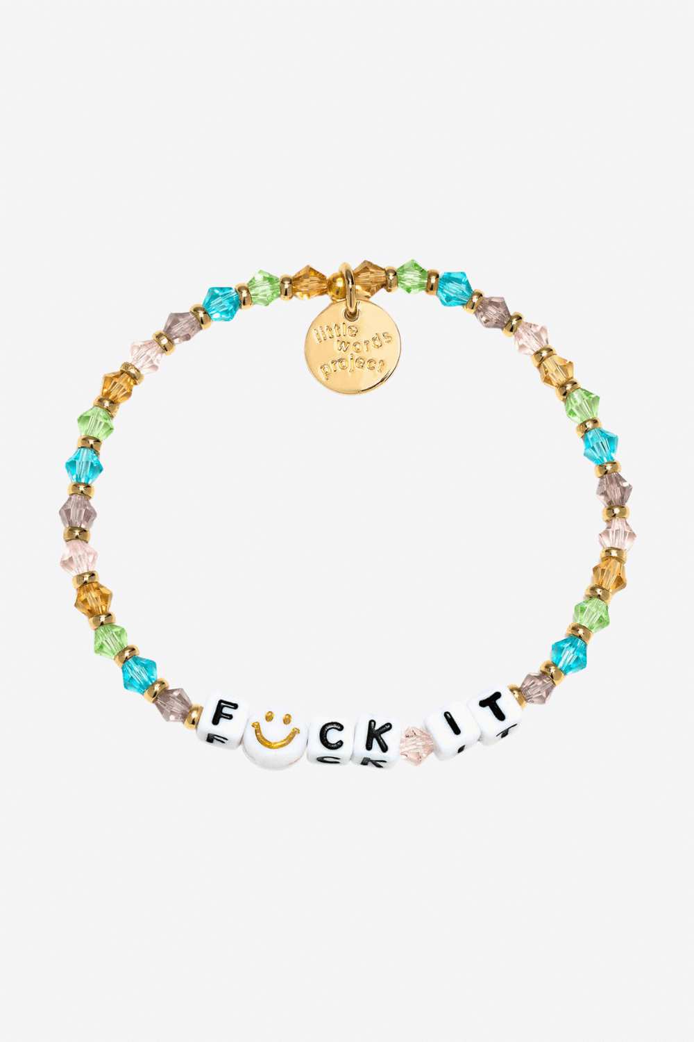 FUCK IT Bracelet in Sunshower