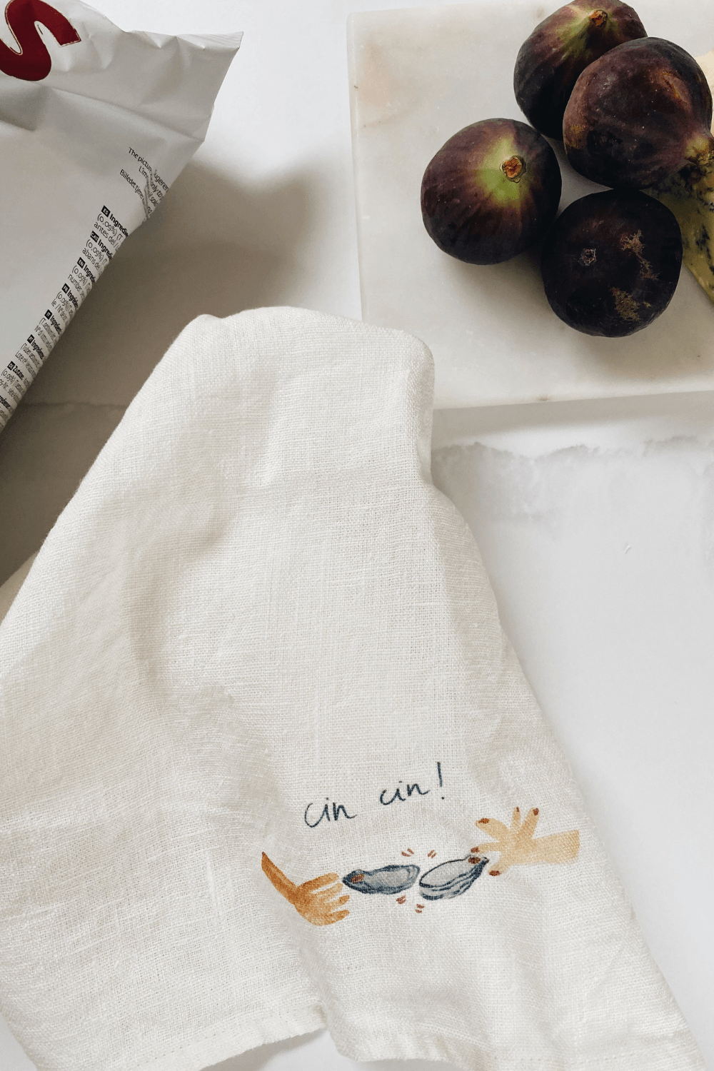 The Tower and Oyster Cheers Napkin Set