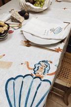 Goddess of Cocktails and Very Dirty Martini Linen Napkin Set