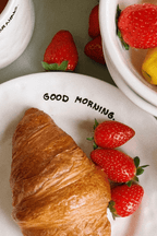 Good Morning Plate