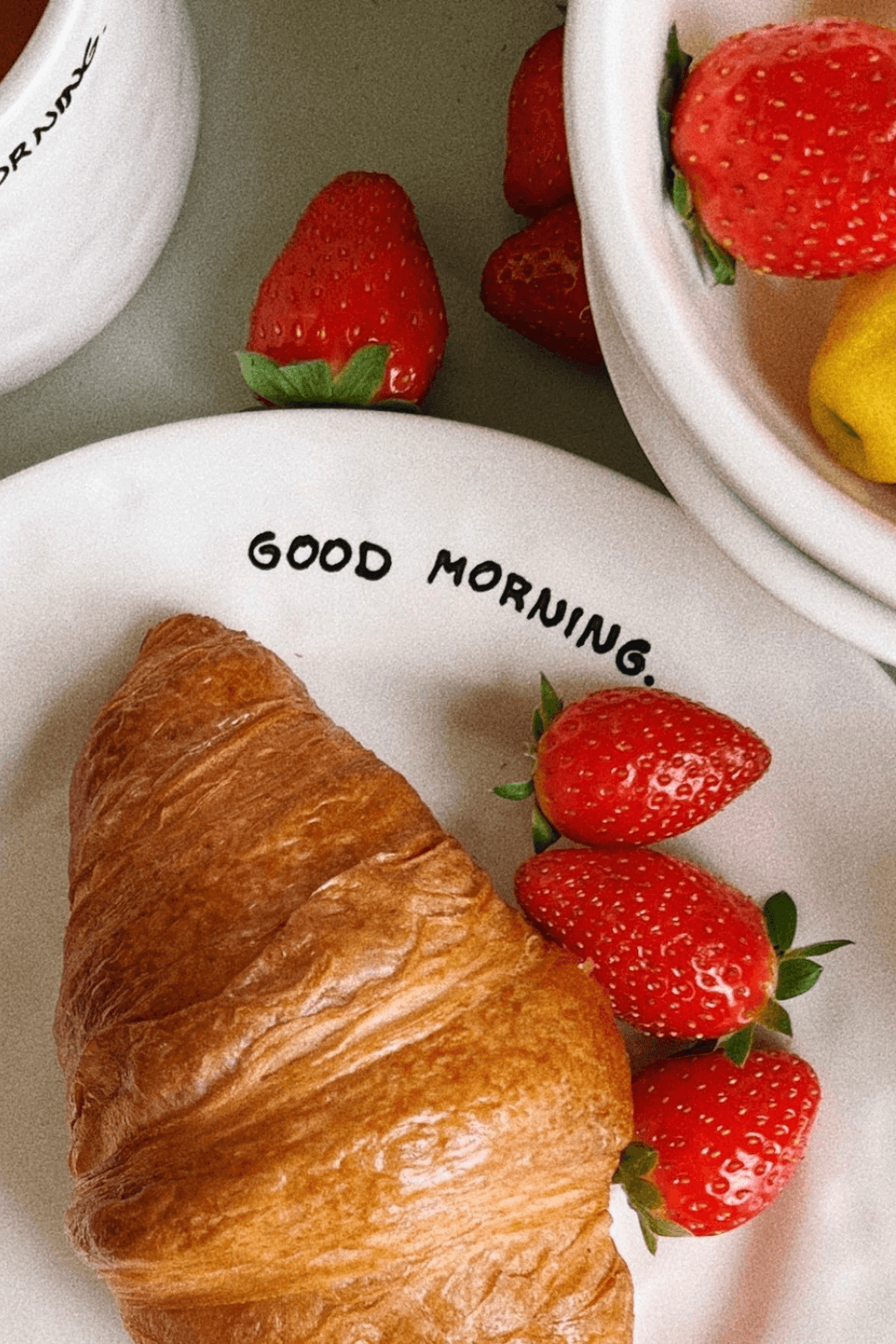 Good Morning Plate