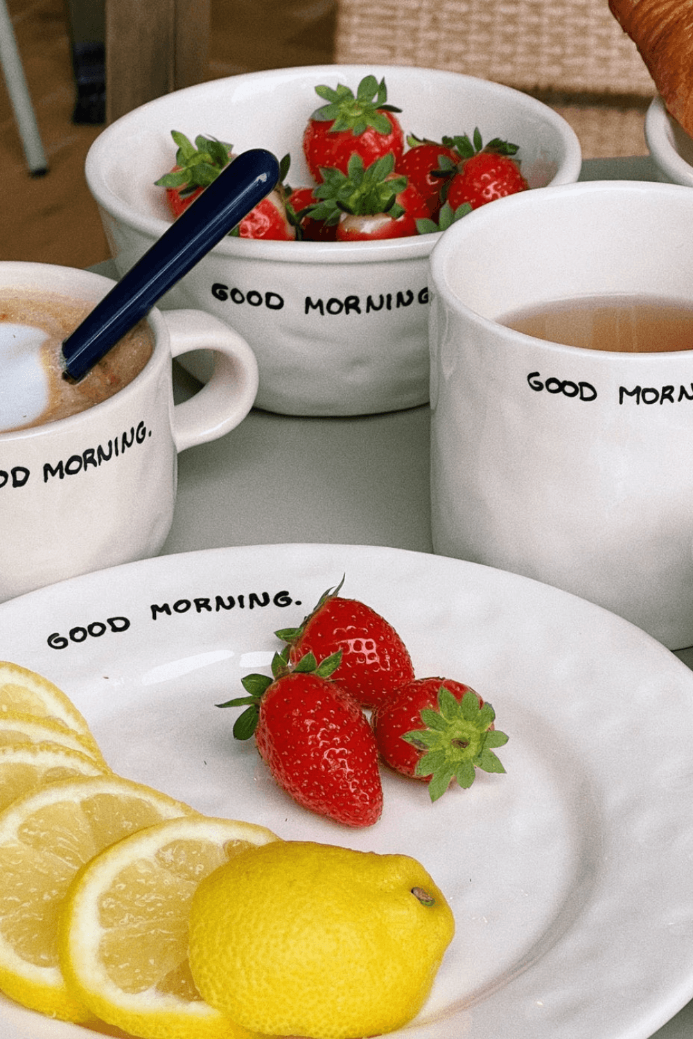 Good Morning Plate