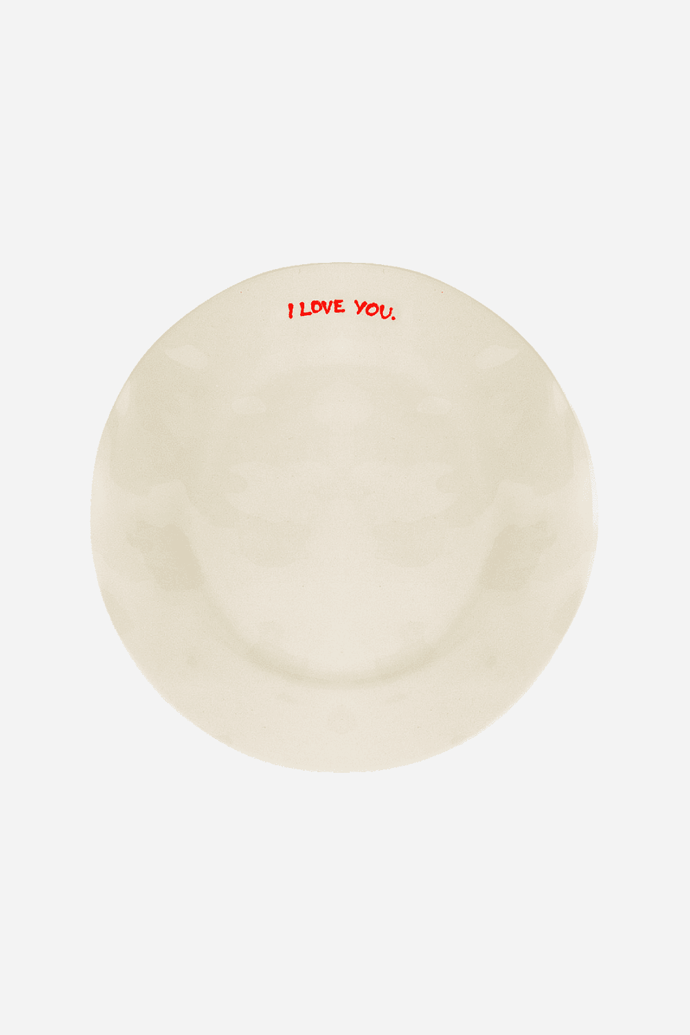 I Love You Plate