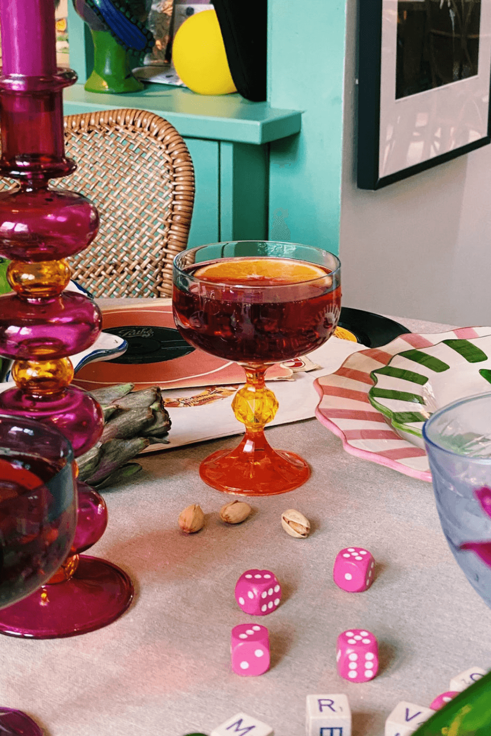 Paradise Cocktail Glass Set of 2