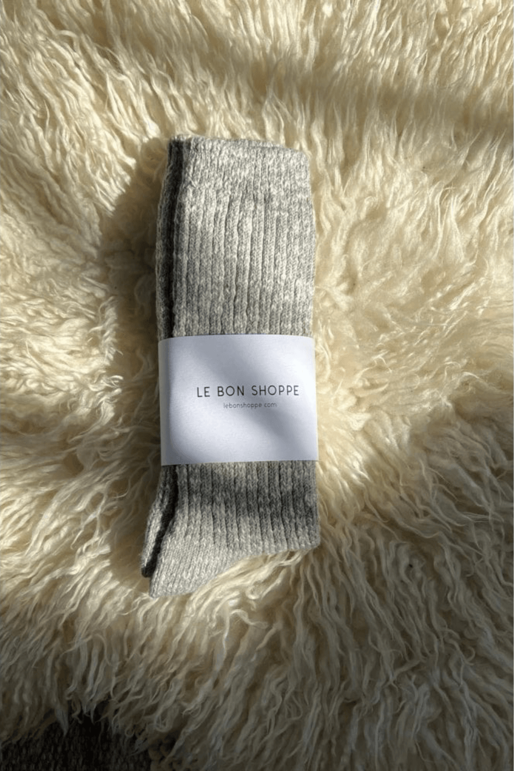 Cottage Socks in Grey