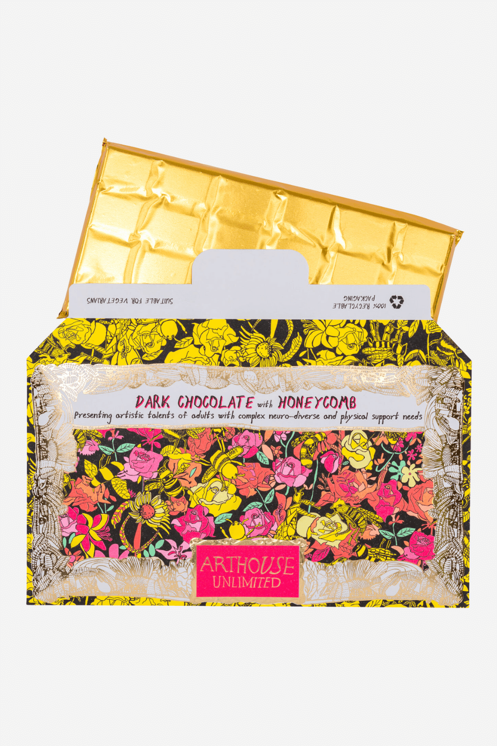 Chocolate Bar - Bee Free Honeycomb