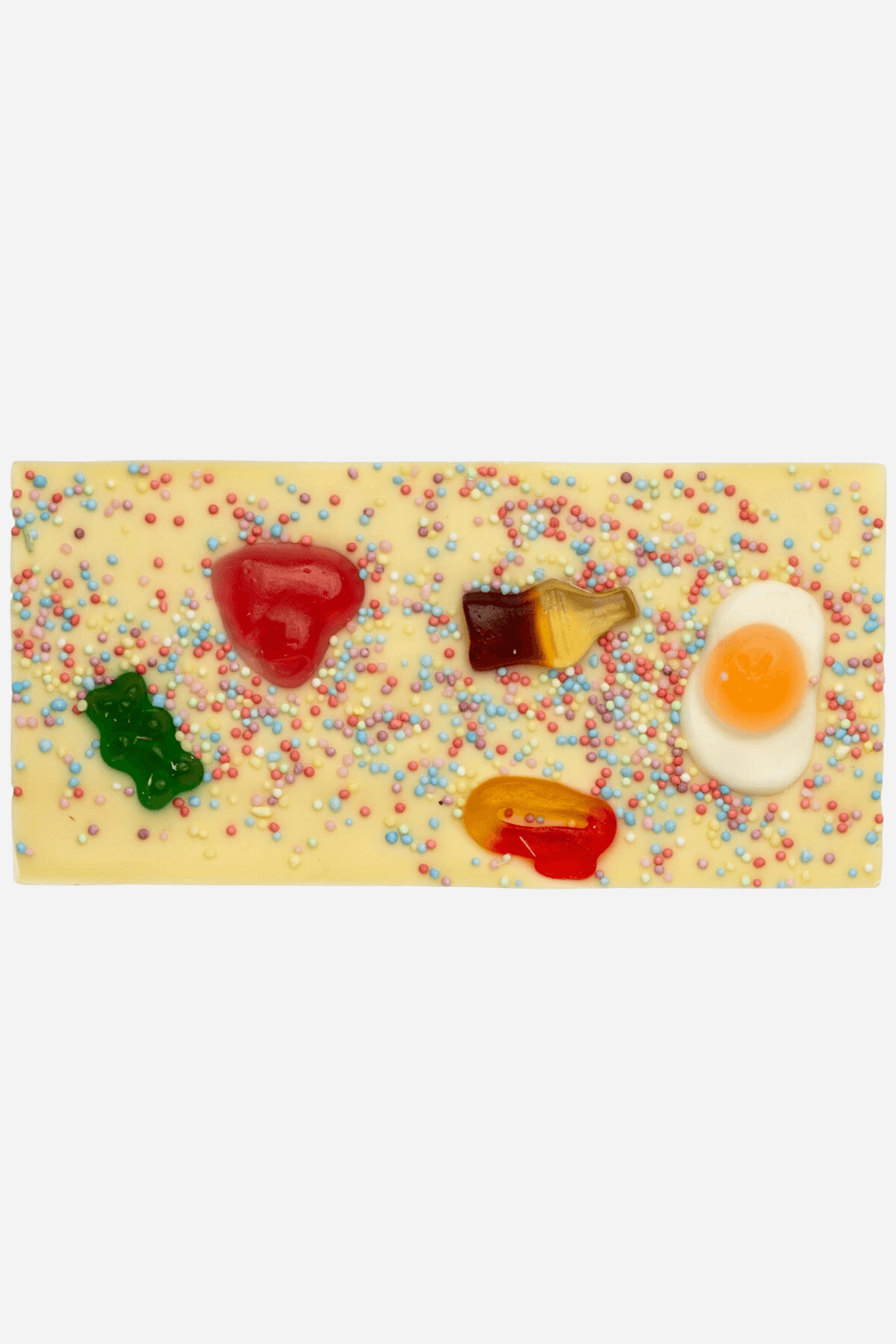 Chocolate Bar - White Chocolate with Pick 'n' Mix Sweets