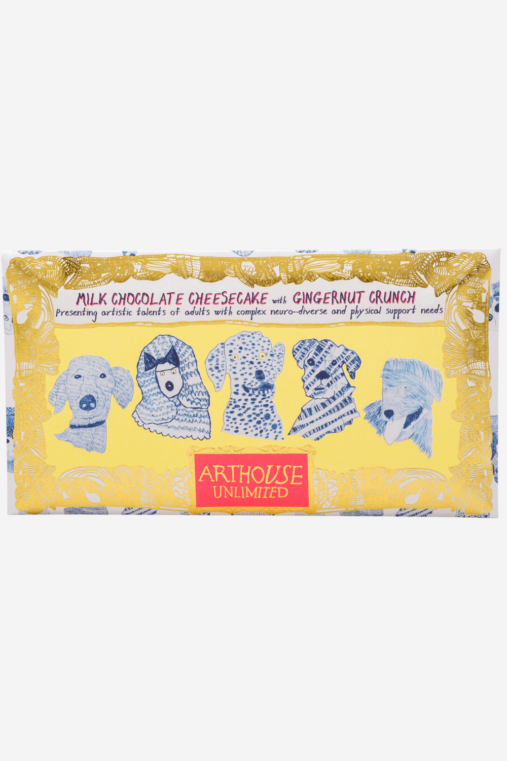 Chocolate Bar - Blue Dogs Gingernut