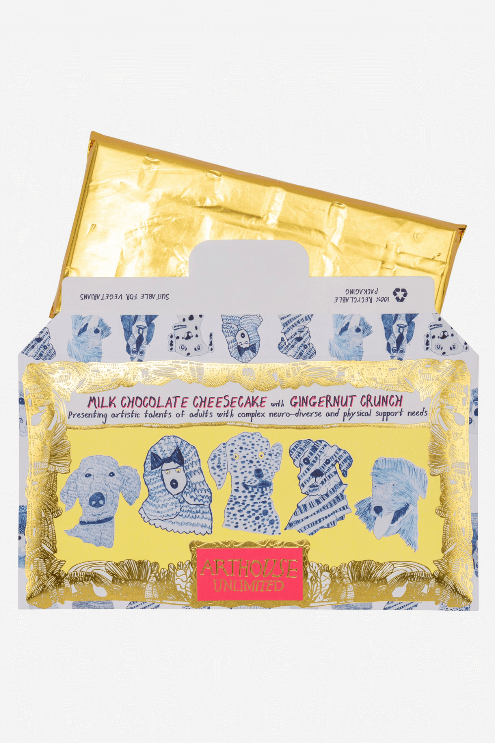 Chocolate Bar - Blue Dogs Gingernut