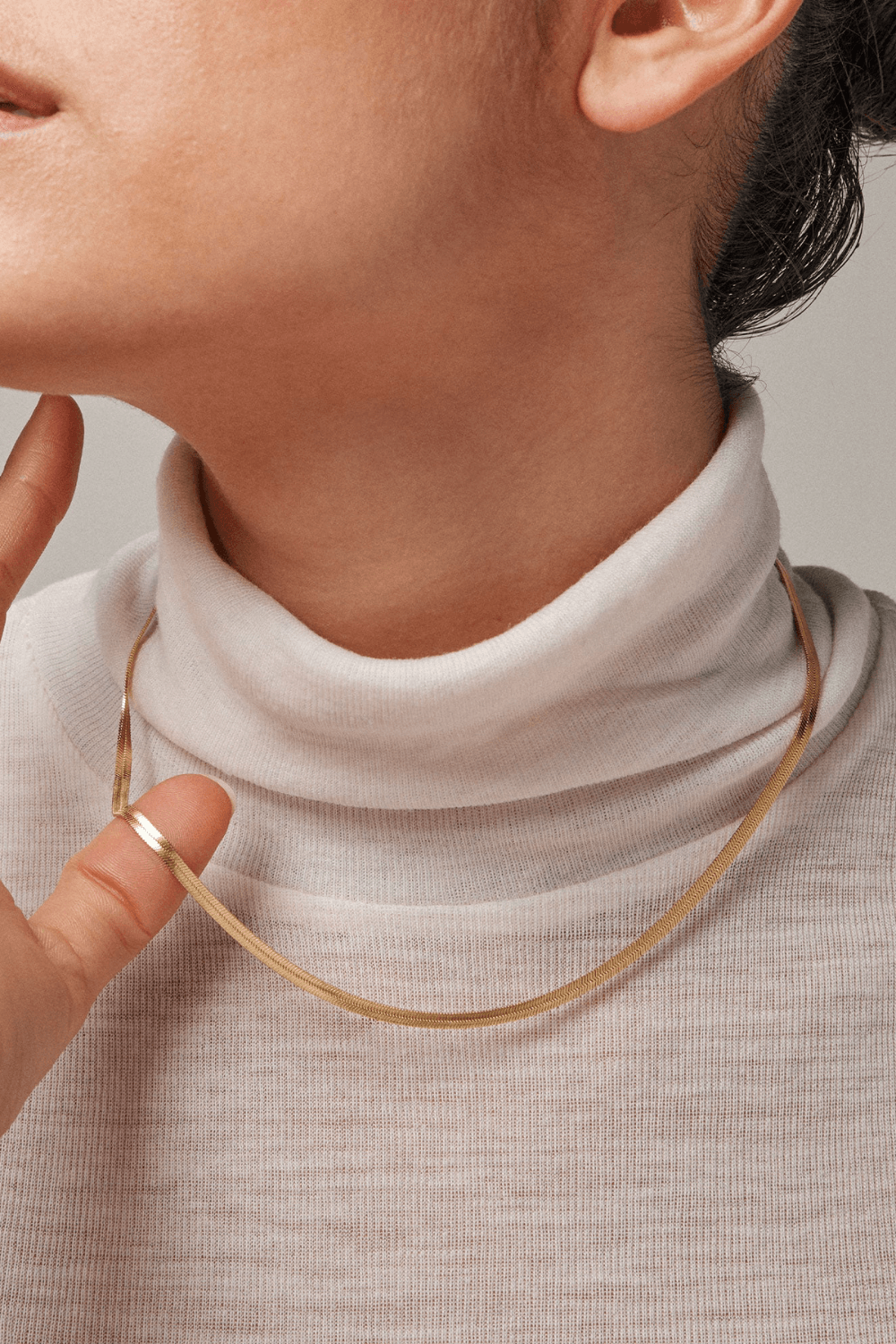 Caroline Necklace Gold Plated Sterling Silver