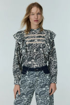 Jaipur Blouse in Majestic Paisley