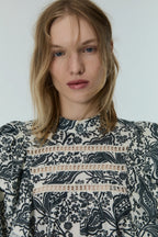 Jaipur Blouse in Majestic Paisley