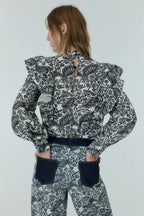 Jaipur Blouse in Majestic Paisley