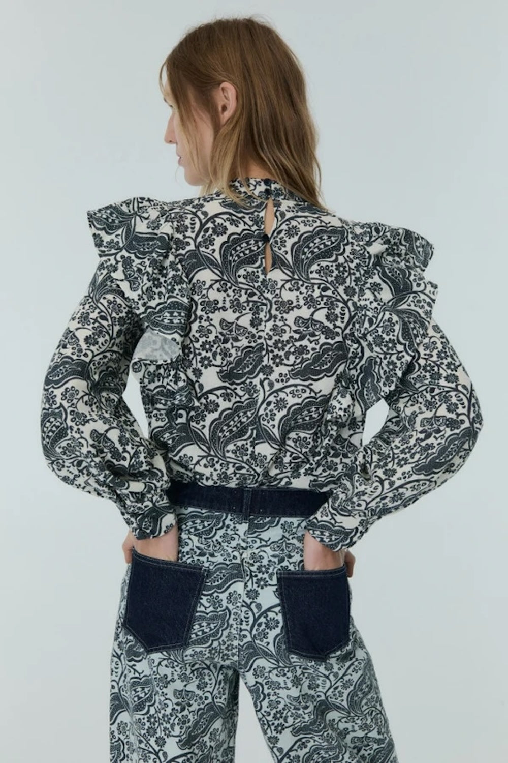 Jaipur Blouse in Majestic Paisley